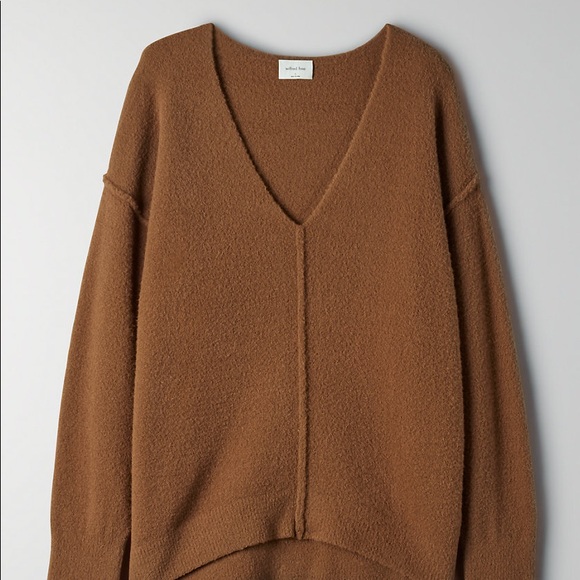 🍂 FALL ESSENTIAL Wilfred Free relaxed v-neck sweater - Picture 4 of 12